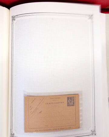 1892-1945, Belle collection d'entiers postaux des colonies