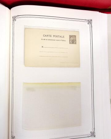 1892-1945, Belle collection d'entiers postaux des colonies