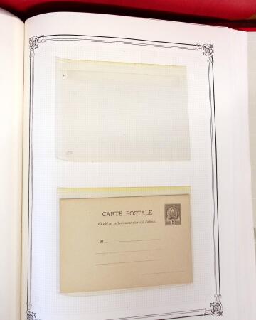 1892-1945, Belle collection d'entiers postaux des colonies
