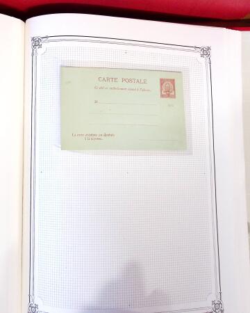 1892-1945, Belle collection d'entiers postaux des colonies