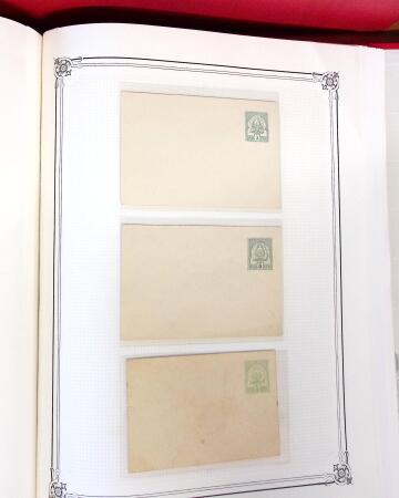 1892-1945, Belle collection d'entiers postaux des colonies