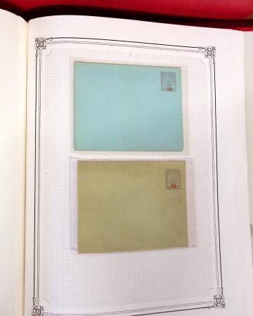 1892-1945, Belle collection d'entiers postaux des colonies