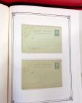 1892-1945, Belle collection d'entiers postaux des colonies