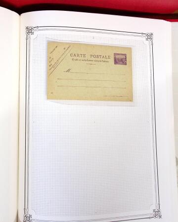 1892-1945, Belle collection d'entiers postaux des colonies