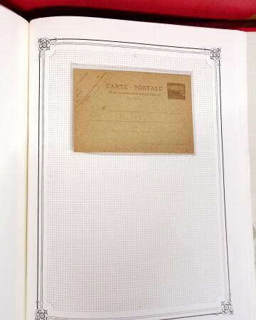 1892-1945, Belle collection d'entiers postaux des colonies