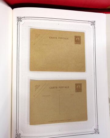 1892-1945, Belle collection d'entiers postaux des colonies