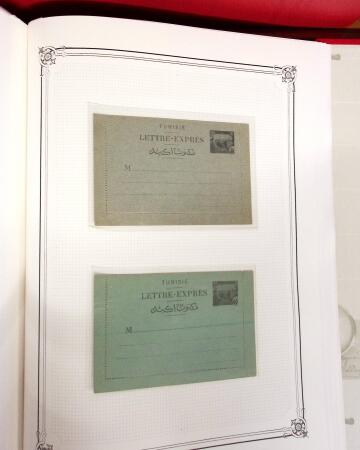 1892-1945, Belle collection d'entiers postaux des colonies