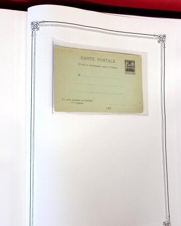 1892-1945, Belle collection d'entiers postaux des colonies