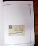1837-1880, Solide collection de lettres classées par
