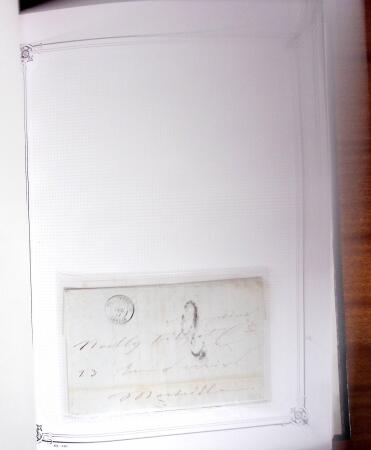 1837-1880, Solide collection de lettres classées par
