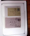 1837-1880, Solide collection de lettres classées par