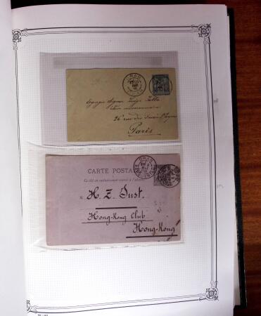 1837-1880, Solide collection de lettres classées par