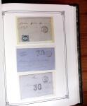 1837-1880, Solide collection de lettres classées par