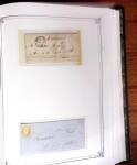 1837-1880, Solide collection de lettres classées par