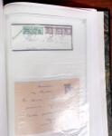 1837-1880, Solide collection de lettres classées par