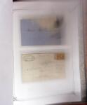 1837-1880, Solide collection de lettres classées par