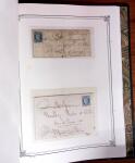 1837-1880, Solide collection de lettres classées par