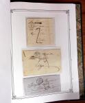 1837-1880, Solide collection de lettres classées par