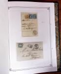 1837-1880, Solide collection de lettres classées par