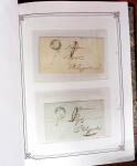 1837-1880, Solide collection de lettres classées par