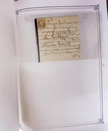 1837-1880, Solide collection de lettres classées par