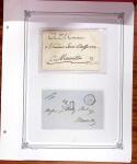 1753-1876, Jolie collection d'obl. sur détachés et