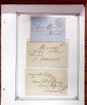 1753-1876, Jolie collection d'obl. sur détachés et