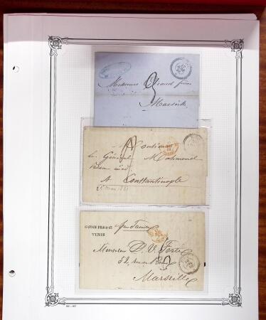 1753-1876, Jolie collection d'obl. sur détachés et