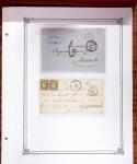 1753-1876, Jolie collection d'obl. sur détachés et