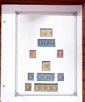 1753-1876, Jolie collection d'obl. sur détachés et