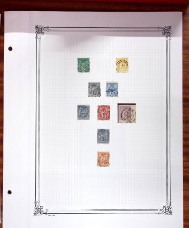 1753-1876, Jolie collection d'obl. sur détachés et
