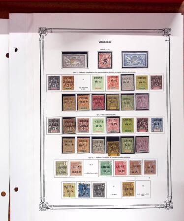 1893-1911, Jolie collection sur grandes pages Yvert