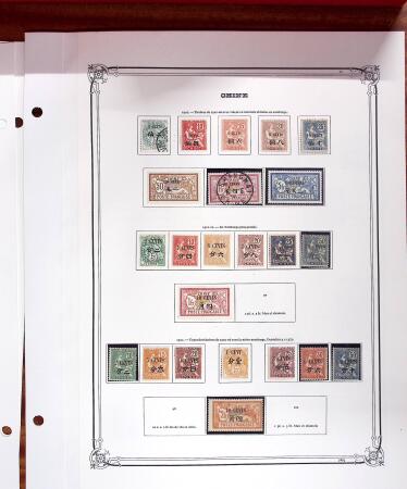 1893-1911, Jolie collection sur grandes pages Yvert