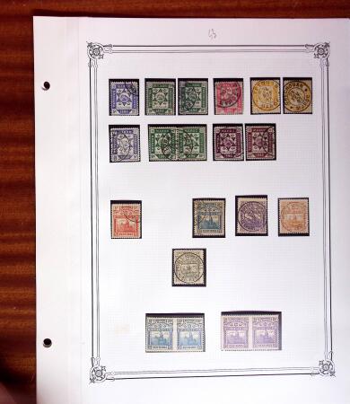N°139 à 160 (sauf 148 à 150, 152, 153), courrier