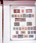 Petite collection sur grandes pages d'album, comprenant