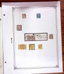 CONSTANTINOPLE Collection d'oblitérations sur grandes