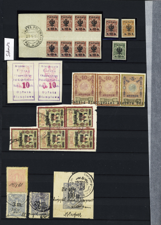 1918-1945, Fantastic POLAND collection of LOCAL issues