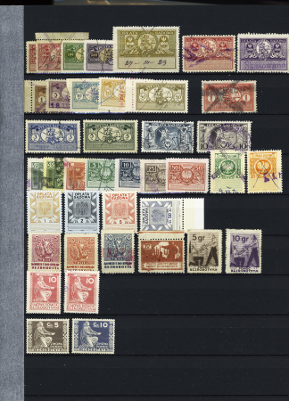 1918-1945, Fantastic POLAND collection of LOCAL issues