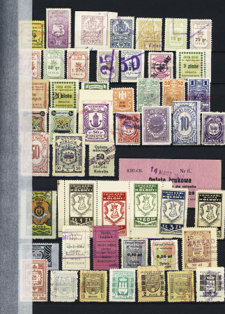 1918-1945, Fantastic POLAND collection of LOCAL issues