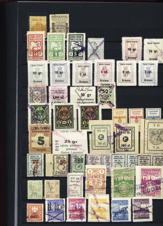 1918-1945, Fantastic POLAND collection of LOCAL issues