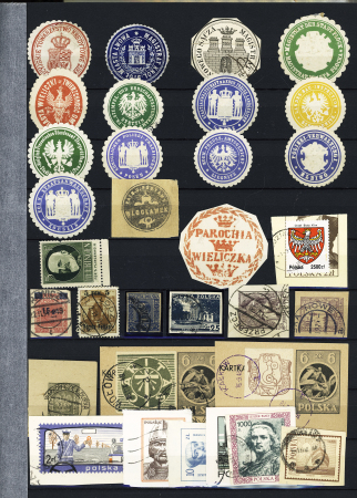 1918-1945, Fantastic POLAND collection of LOCAL issues