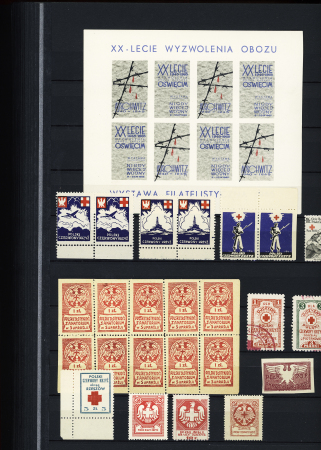 1918-1945, Fantastic POLAND collection of LOCAL issues