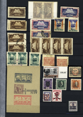 1918-1945, Fantastic POLAND collection of LOCAL issues