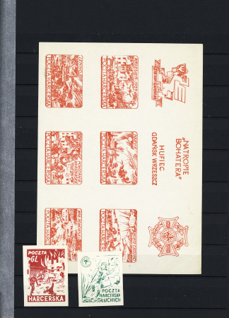 1918-1945, Fantastic POLAND collection of LOCAL issues