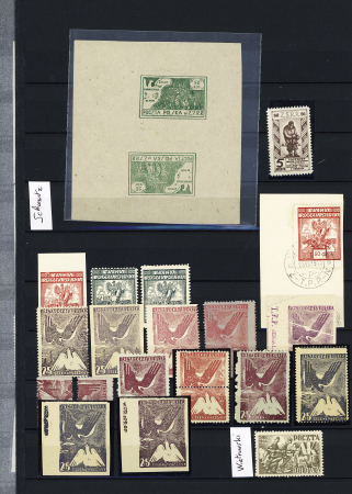 1918-1945, Fantastic POLAND collection of LOCAL issues