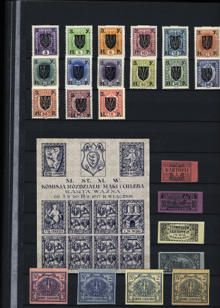 1918-1945, Fantastic POLAND collection of LOCAL issues