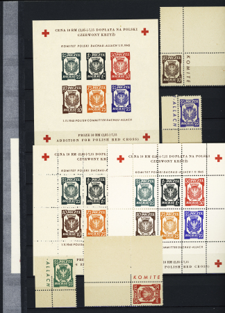 1918-1945, Fantastic POLAND collection of LOCAL issues