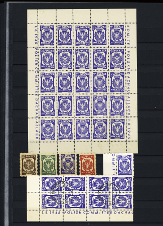 1918-1945, Fantastic POLAND collection of LOCAL issues