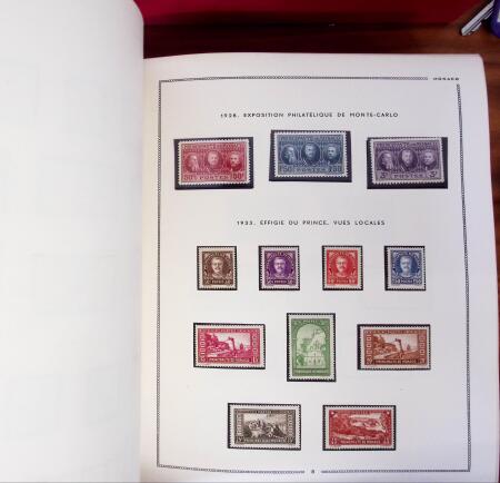1885-1991, Collection de Monaco en un album, neuf à