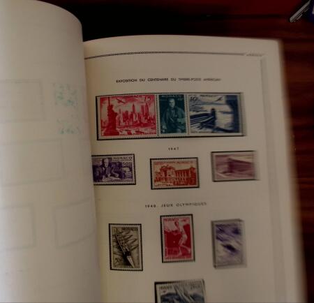 1885-1991, Collection de Monaco en un album, neuf à